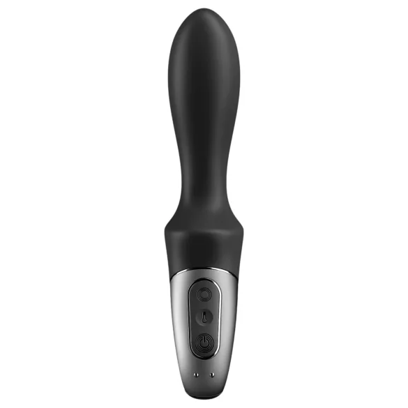 Satisfyer Heat Climax - App-styret opvarmet analvibrator (sort)