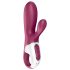 Satisfyer Hot Bunny - klitorisvibrator med varmefunktion - rød