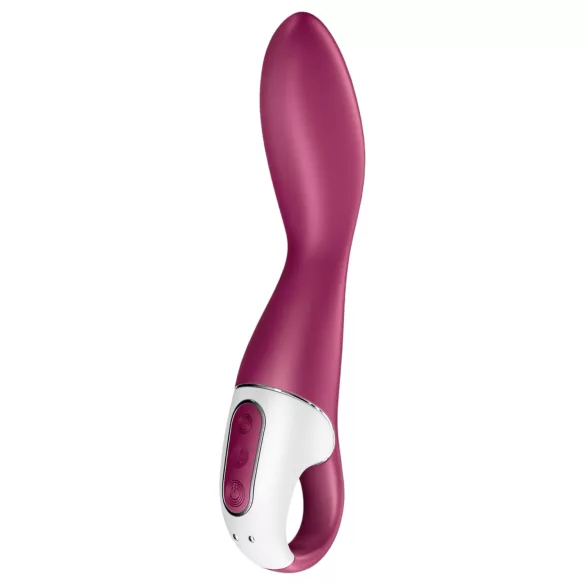 Satisfyer Heated Thrill - App-styret varmende vibrator (rød)