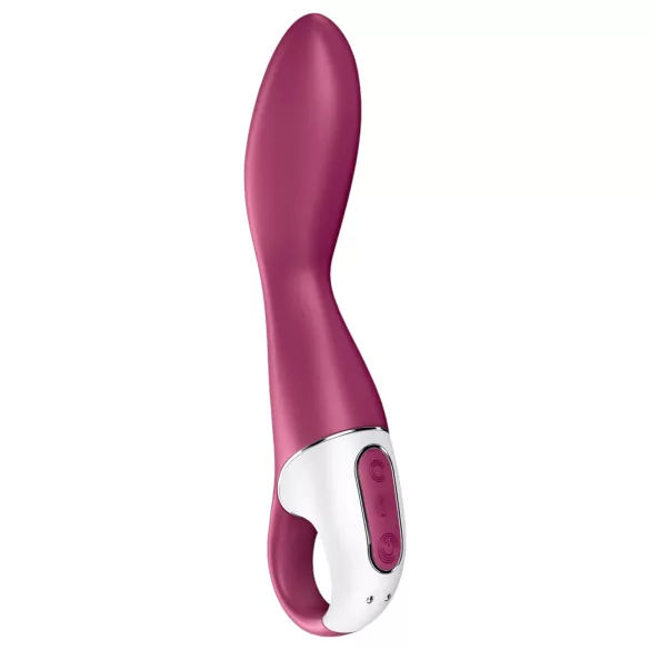 Satisfyer Heated Thrill - App-styret varmende vibrator (rød)