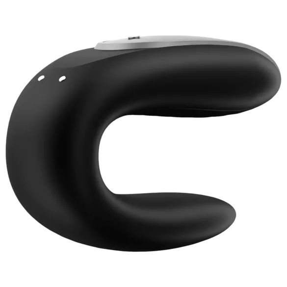 Satisfyer Double Fun - App-styret parvibrator (sort)