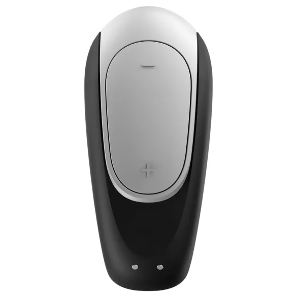 Satisfyer Double Fun - App-styret parvibrator (sort)