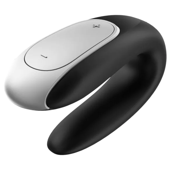 Satisfyer Double Fun - App-styret parvibrator (sort)