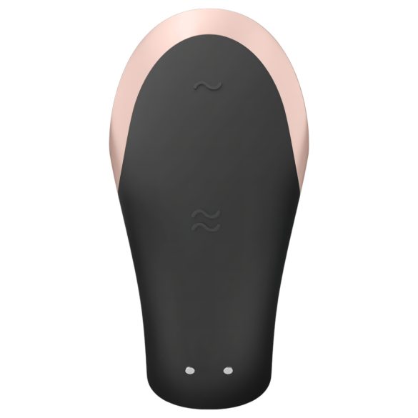 Satisfyer - parvibrator med fjernbetjening og app - sort