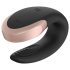 Satisfyer Double Love - smart, trådløs par-vibrator (sort)