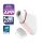 Satisfyer Love Triangle - smart luftbølge klitoris stimulator (hvid)
