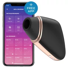   Satisfyer Love Triangle - klitorisvibrator med lufttrykbølger - sort