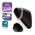 Satisfyer Love Triangle - smart luftbølgestimulator til klitoris (sort)