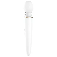   Satisfyer Double Wand-er - massage vibrator - fleksibel - hvid