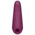 Satisfyer Curvy 1+ - smart lufttryksklitorisvibrator (rød)
