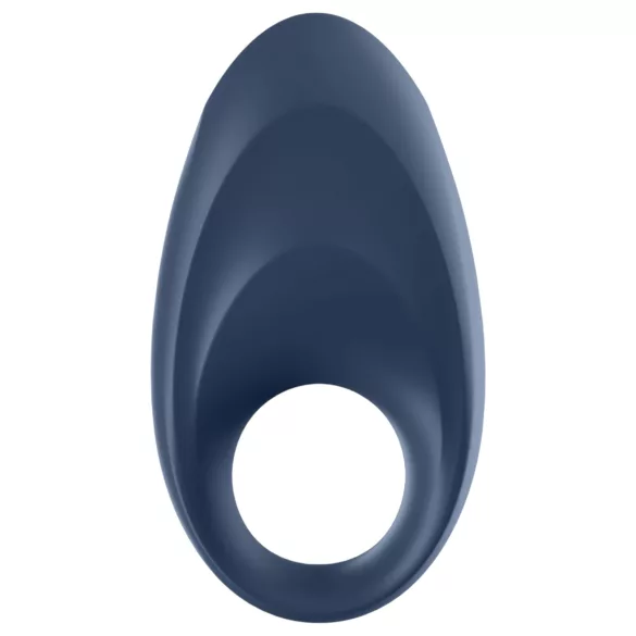 Satisfyer Mighty One - penisring med vibration - bluetooth - blå