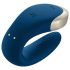 Satisfyer Double Love - smart parvibrator (blå)