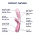 Satisfyer Hot Lover - klitorisvibrator med varme - pink