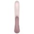 Satisfyer Heat Wave - smart, opvarmende vibrator med arm (beige)