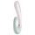 Satisfyer Heat Wave - smart opvarmende vibrator med arm (mint)