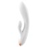 Satisfyer Double Flex - smart vibrator med klitorisarm (hvid)