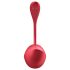 Satisfyer Shiny Petal - fjernstyret vibrerende æg (rød)
