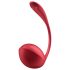 Satisfyer Shiny Petal - fjernstyret vibrerende æg (rød)
