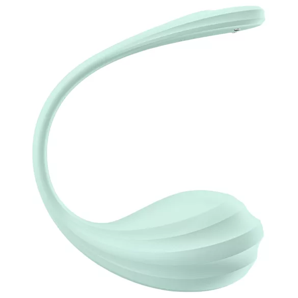 Satisfyer Smooth Petal - App-styret vibrerende æg (grøn)