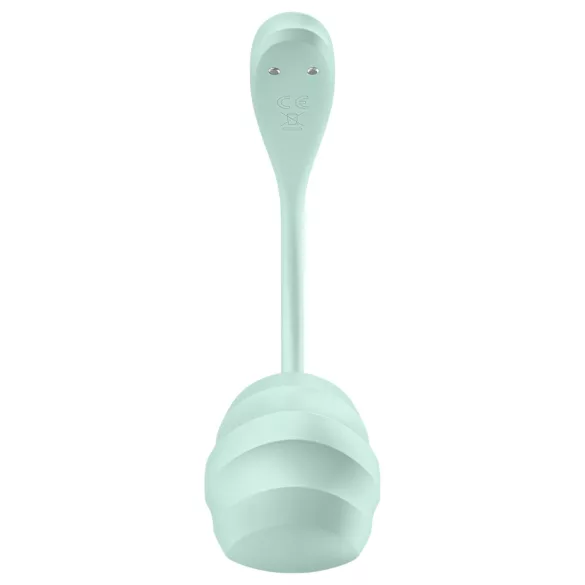 Satisfyer Smooth Petal - App-styret vibrerende æg (grøn)