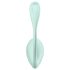 Satisfyer Smooth Petal - smart vibrationsæg (grøn)