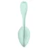 Satisfyer Smooth Petal - App-styret vibrerende æg (grøn)