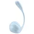 Satisfyer Smooth Petal - bærbart app-styret vibrerende æg (blå)