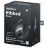 Satisfyer Ribbed Petal - Fjernbetjente vibrationer (sort)