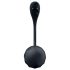 Satisfyer Ribbed Petal - Fjernbetjente vibrationer (sort)
