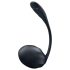 Satisfyer Ribbed Petal - Fjernbetjente vibrationer (sort)
