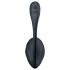Satisfyer Ribbed Petal - Fjernbetjente vibrationer (sort)