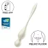 Satisfyer Love Birds 1 - App-styret vibrerende geishakugle (hvid)