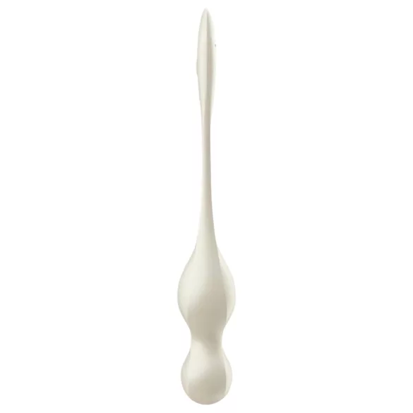 Satisfyer Love Birds 1 - App-styret vibrerende geishakugle (hvid)