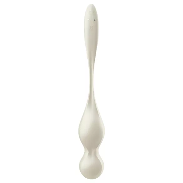 Satisfyer Love Birds 1 - App-styret vibrerende geishakugle (hvid)