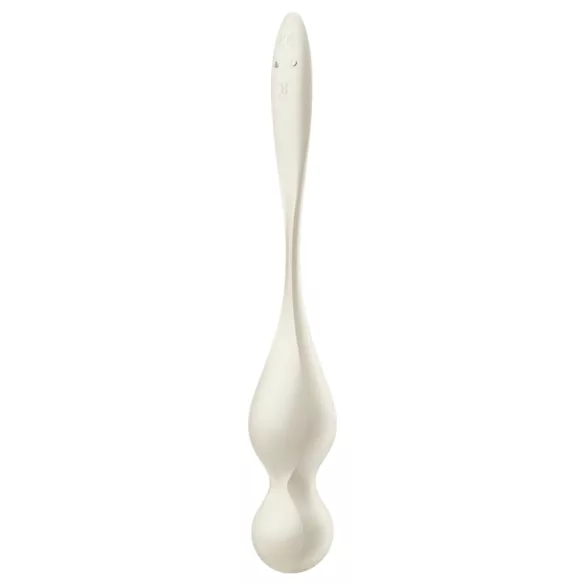 Satisfyer Love Birds 1 - App-styret vibrerende geishakugle (hvid)