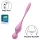 Satisfyer Love Birds 1 - App-styret vibrerende geishakugle (pink)