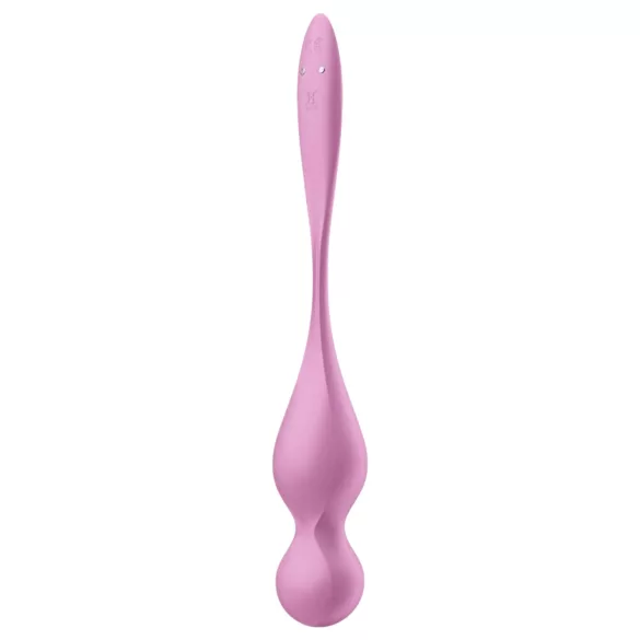 Satisfyer Love Birds 1 - App-styret vibrerende geishakugle (pink)