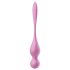 Satisfyer Love Birds 1 - smart vibrerende geisha-kugle (pink)
