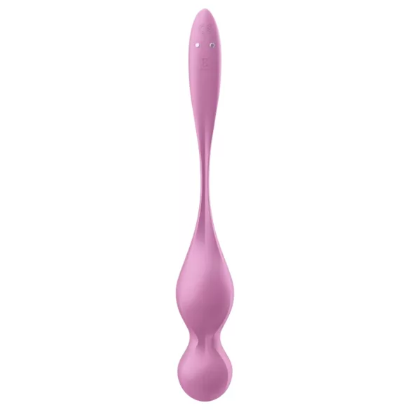 Satisfyer Love Birds 1 - App-styret vibrerende geishakugle (pink)