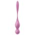 Satisfyer Love Birds 1 - smart vibrerende geisha-kugle (pink)