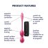 Satisfyer Love Birds 2 - smart vibrerende bækkenbundskugle (pink)