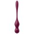 Satisfyer Love Birds Vary - smart og justerbar bækkenbundskugle (rød)