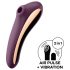 Satisfyer Dual Kiss - 2i1, vaginal og klitorisstimulator (lilla)