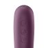 Satisfyer Dual Kiss - 2i1, vaginal og klitorisstimulator (lilla)