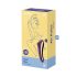 Satisfyer Dual Kiss - 2i1, vaginal og klitorisstimulator (lilla)