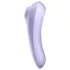 Satisfyer Dual Pleasure - lufttryksvibrator med vibration - lilla
