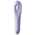 Satisfyer Dual Pleasure - lufttryksvibrator med vibration - lilla