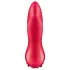 Satisfyer - anal vibrator med kugler - rød