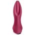 Satisfyer Rotator Plug 2 - genopladelig analvibrator med perler (rød)
