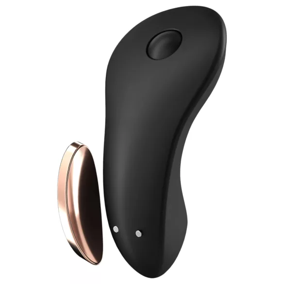 Satisfyer Little Secret - klitorisvibrator - vandtæt - sort